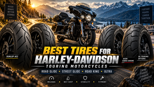 Best Tires for Harley-Davidson Touring Motorcycles: Road Glide, Street Glide, Road King & Ultra
