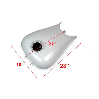 Harley-Davidson® Touring Stretched Gas Tank Paul Yaffe Style from hogworkz measurements