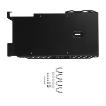 hogworkz black skid plate for harley touring