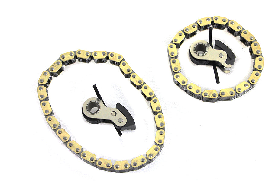 Twin Cam Chain and Tensioner Kit for Cams