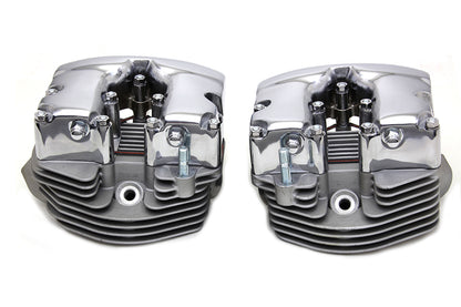 Cylinder Head Set with Chrome Rocker Box