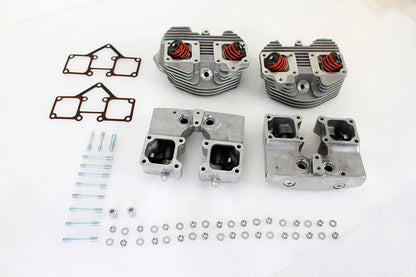 Cylinder Head Set with Polished Rocker Box
