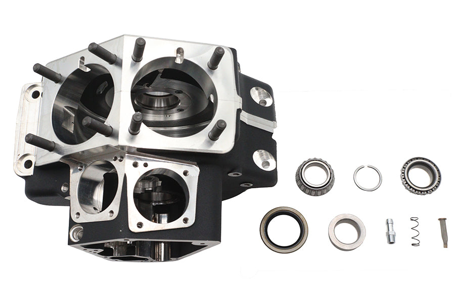 Shovelhead Ultima Engine Case Set Black