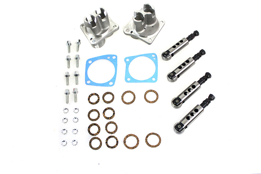 Alloy Tappet Block with Solid Tappet Set