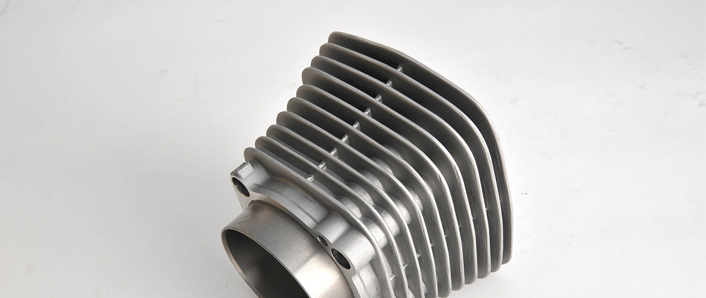 Replica 1200cc Silver Finish Cylinder