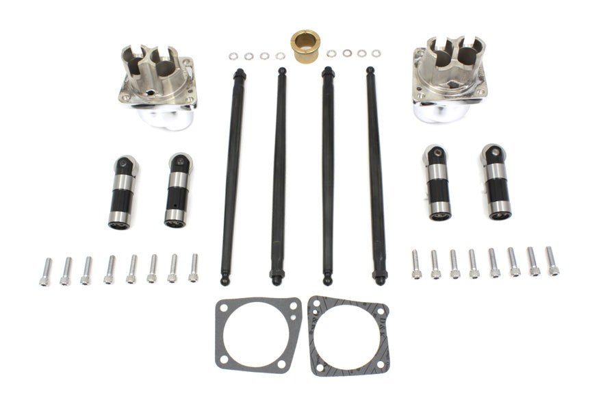 Solid Tappet and Pushrod Assembly