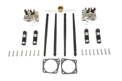Solid Tappet and Pushrod Assembly