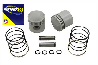 61 Overhead Valve 3-5/16" Piston Set Standard Size