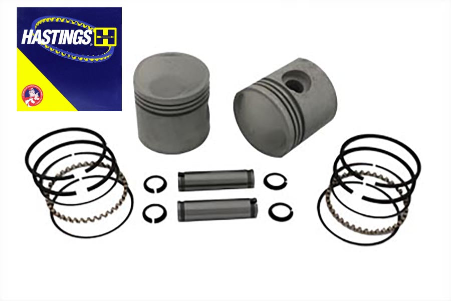 61 Overhead Valve 3-5/16" Piston Set Standard Size