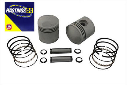 61 Overhead Valve 3-5/16" Piston Set Standard Size