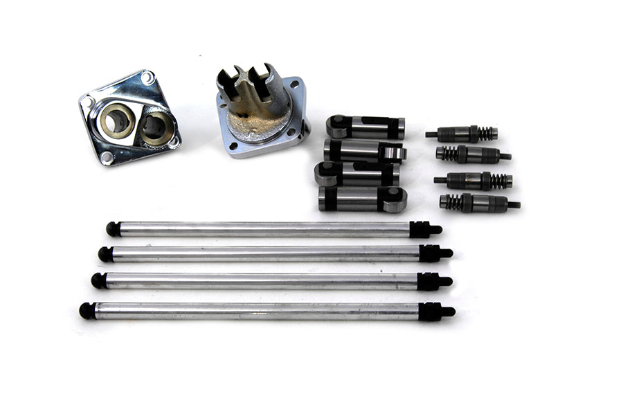 Hydraulic Tappet Block Kit Chrome Finish