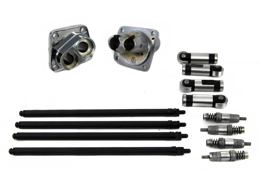 Hydraulic Tappet Block Kit Chrome Finish