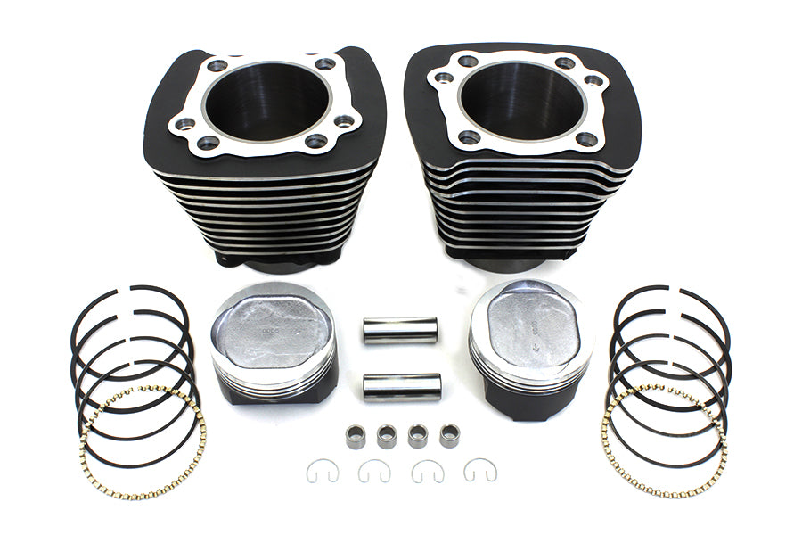 883cc to 1200cc Cylinder and Piston Conversion Kit Black