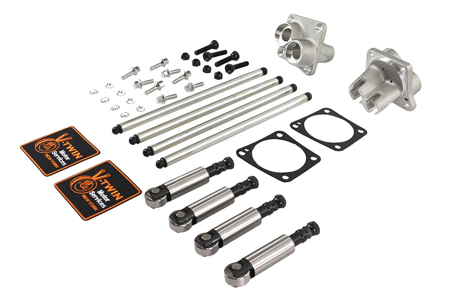 Sifton Solid Tappet Kit Alloy Finish