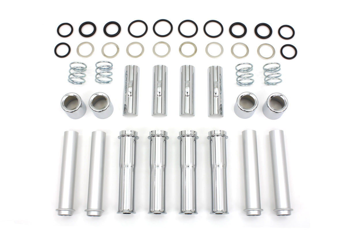 TC-88 Pushrod Cover Kit Chrome