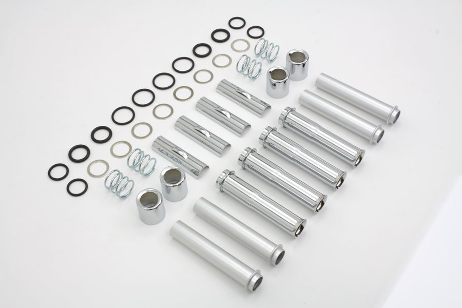 TC-88 Pushrod Cover Kit Chrome
