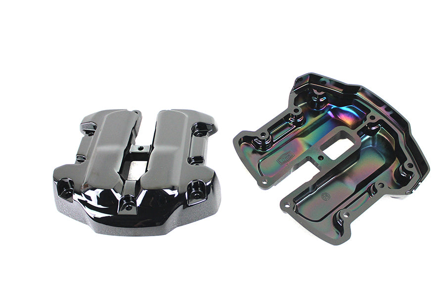 M8 Titanium Rocker Box Cover Set