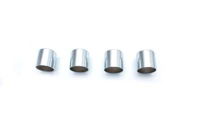Chrome Pushrod Cover Spring Cup Set