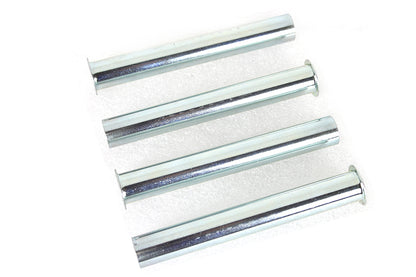Replica Inner Pushrod Cover Tube Set White Zinc Plated