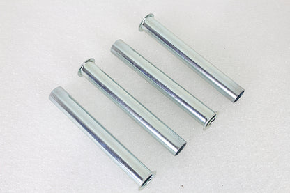 Replica Inner Pushrod Cover Tube Set White Zinc Plated
