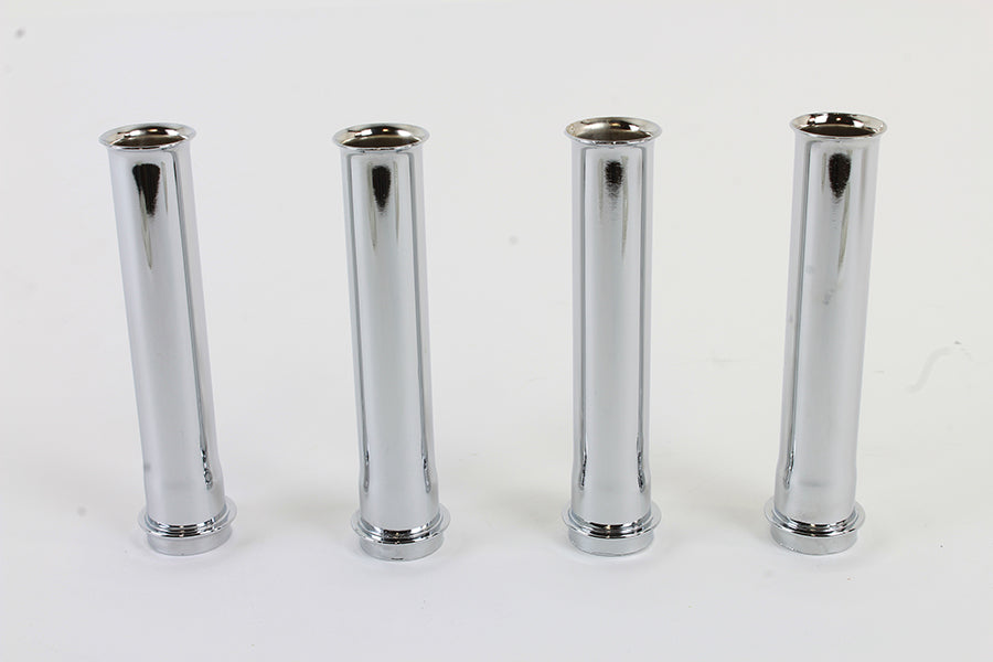 M8 Lower Pushrod Cover Set Chrome
