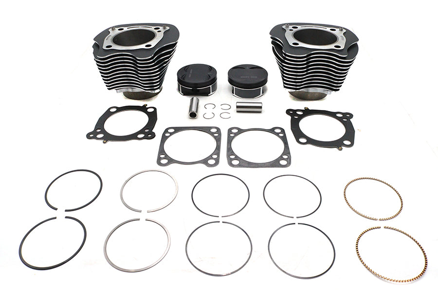 M8 128 Big Bore Bolt On Cylinder Kit Black