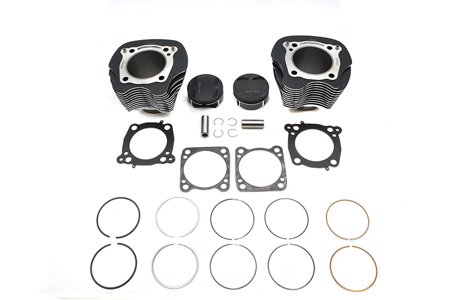 M8 128 Big Bore Bolt On Cylinder Kit Black