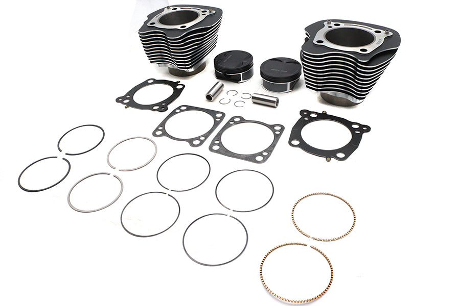 M8 128 Big Bore Bolt On Cylinder Kit Black
