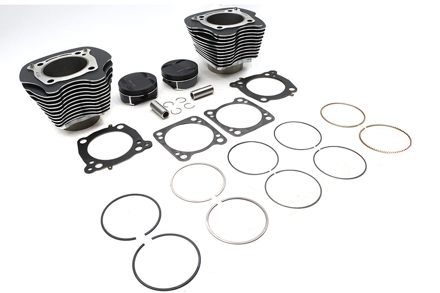 M8 128 Big Bore Bolt On Cylinder Kit Black
