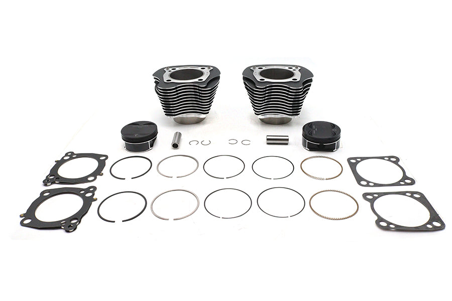M8 124 Big Bore Bolt On Cylinder Kit Black