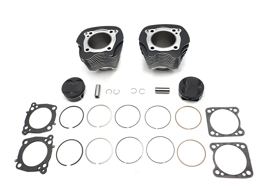 M8 124 Big Bore Bolt On Cylinder Kit Black
