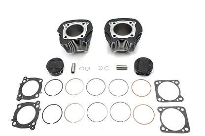 M8 124 Big Bore Bolt On Cylinder Kit Black