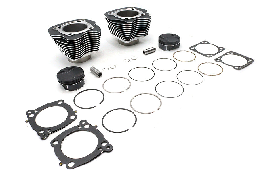 M8 124 Big Bore Bolt On Cylinder Kit Black