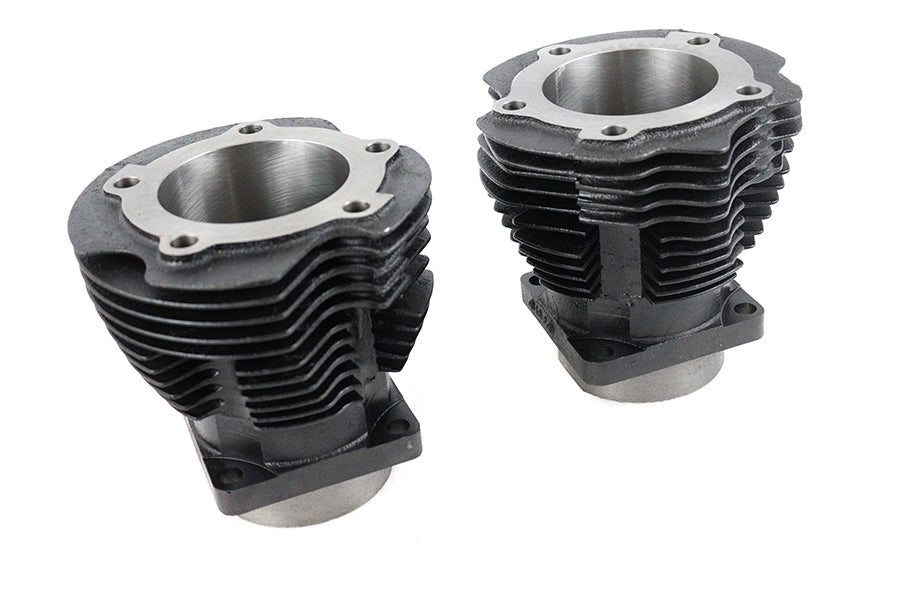 Replica 74 Knucklehead Cylinder Set Black