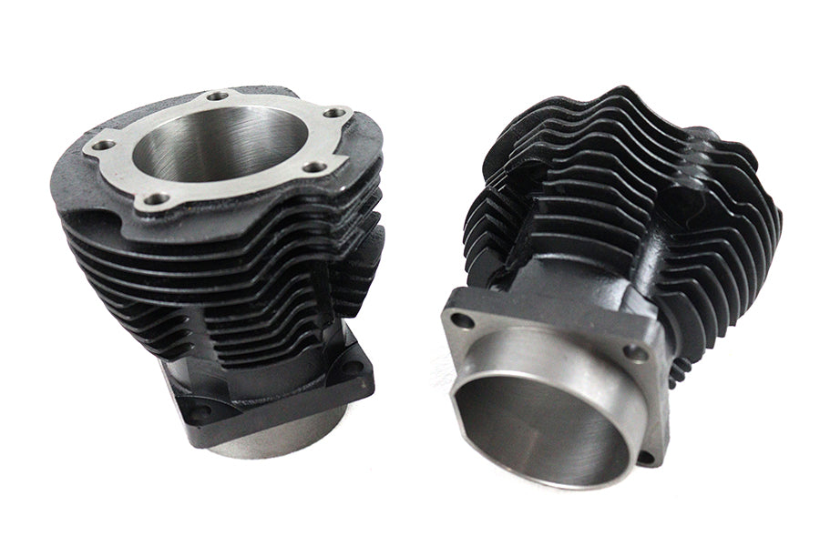Replica 74 Knucklehead Cylinder Set Black