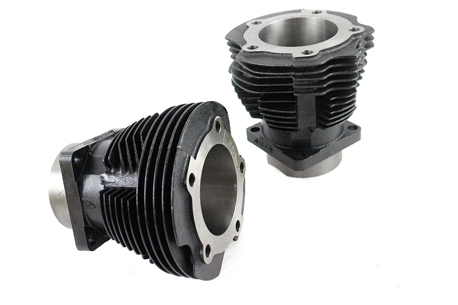 Replica 74 Knucklehead Cylinder Set Black