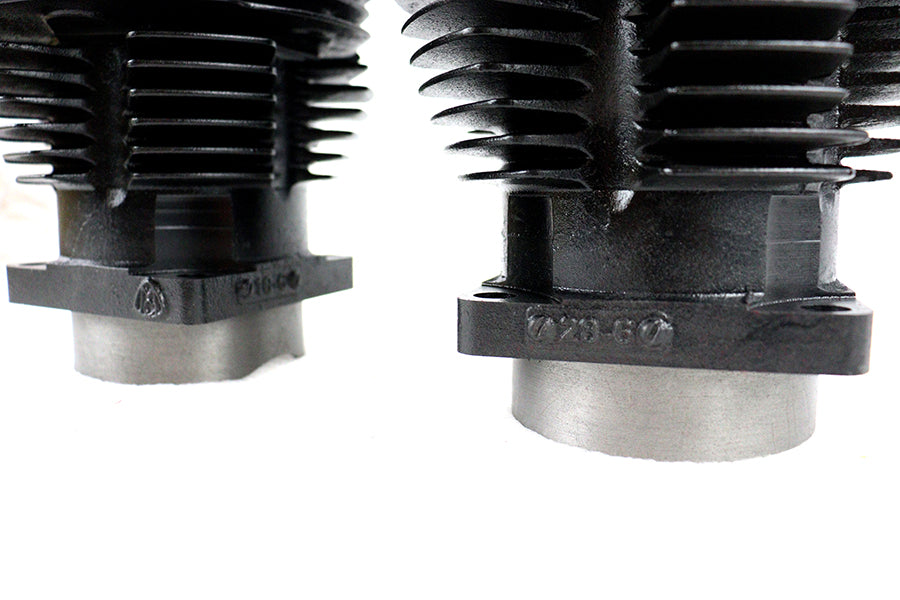 Replica 74 Knucklehead Cylinder Set Black