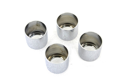 Pushrod Cover Cup Set Chrome