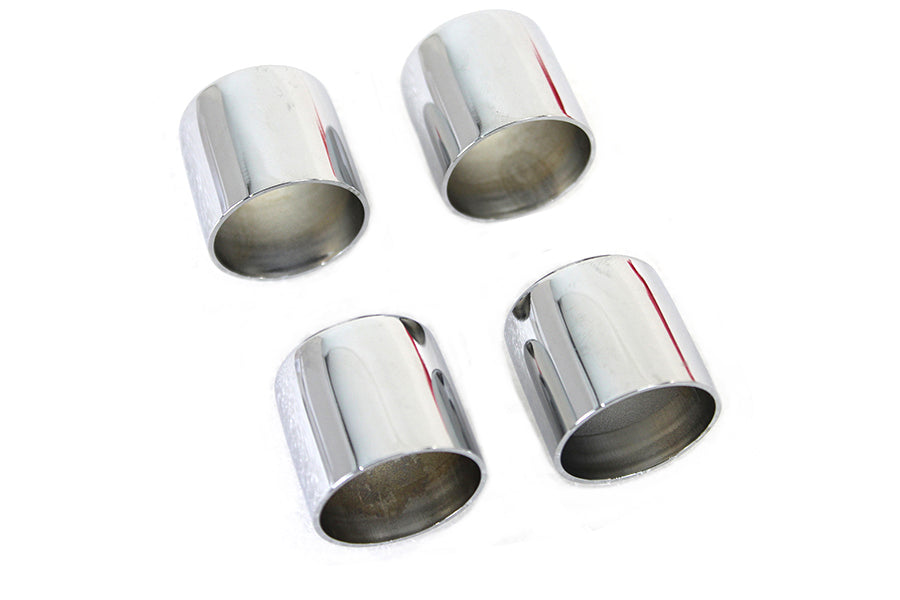 Pushrod Cover Cup Set Chrome