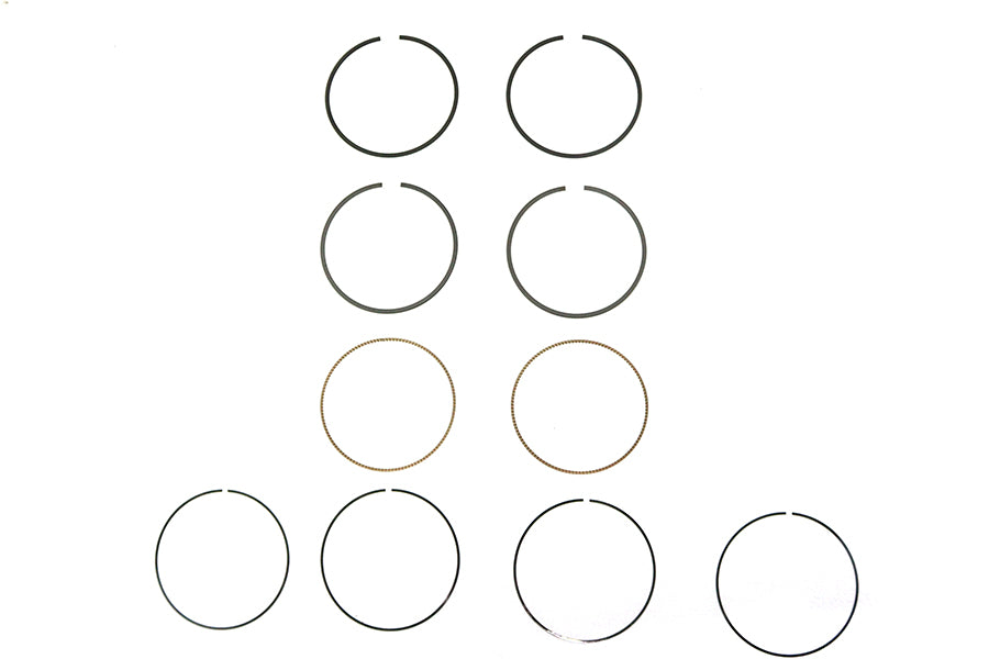 107 M8 Moly Piston Ring Set Standard