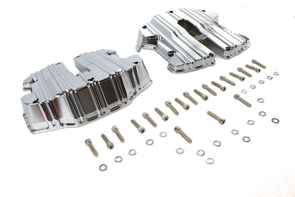 M8 Rocker Box Cover Set Chrome