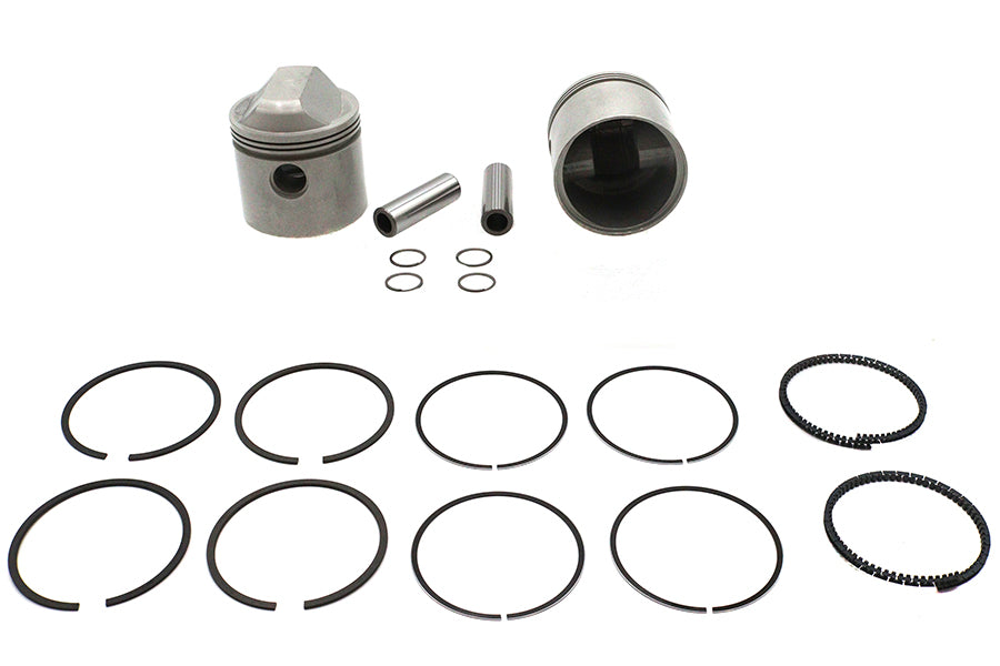 Replica 1000cc 3-3/16 Piston Set .030 Oversize