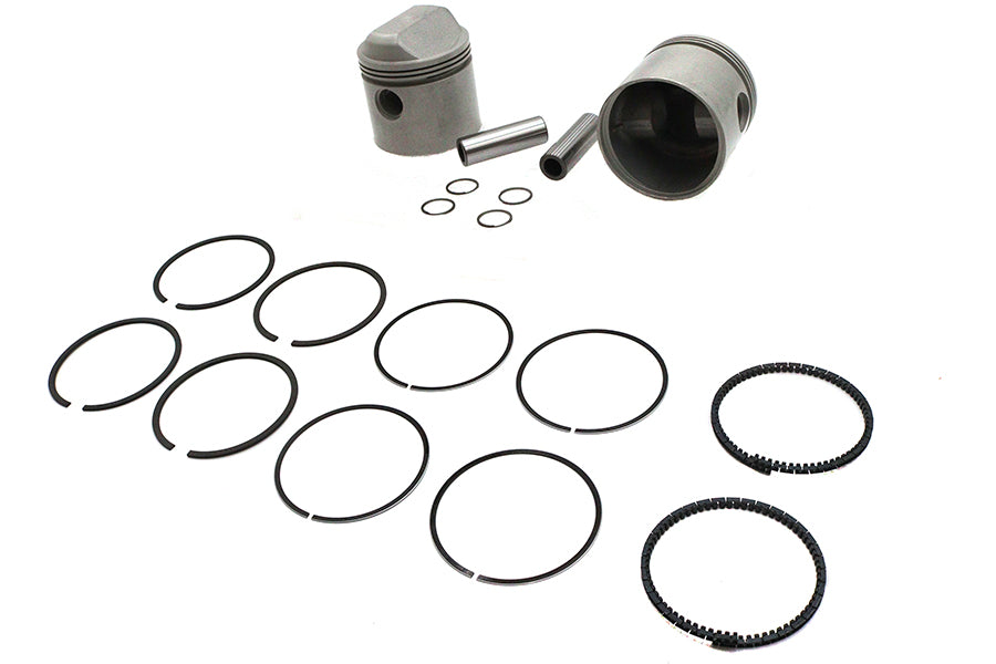 Replica 1000cc 3-3/16 Piston Set .030 Oversize