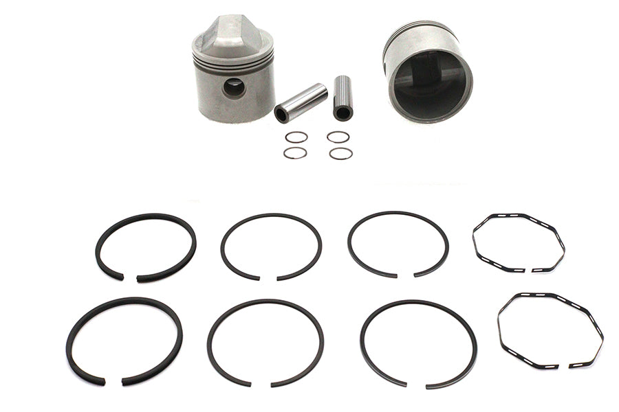 Replica 1000cc 3-3/16 Piston Set .010 Oversize