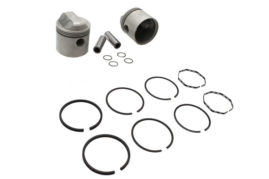 Replica 1000cc 3-3/16 Piston Set .010 Oversize
