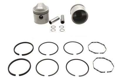 Replica 1000cc 3-3/16 Piston Set .030 Oversize
