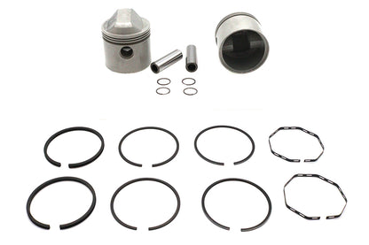 Replica 1000cc 3-3/16 Piston Set .050 Oversize