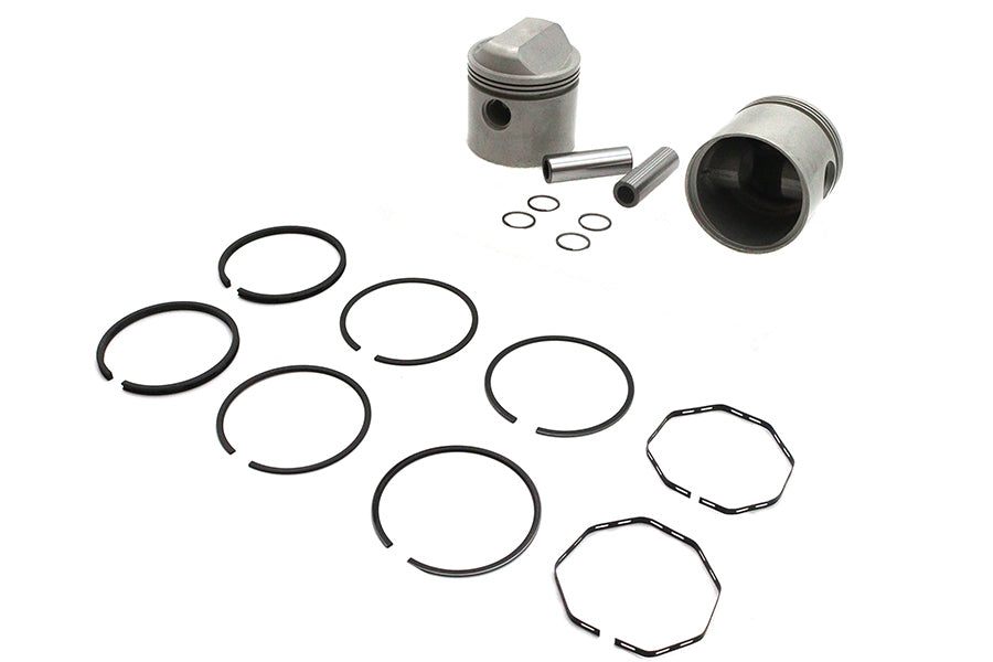 Replica 1000cc 3-3/16 Piston Set .050 Oversize