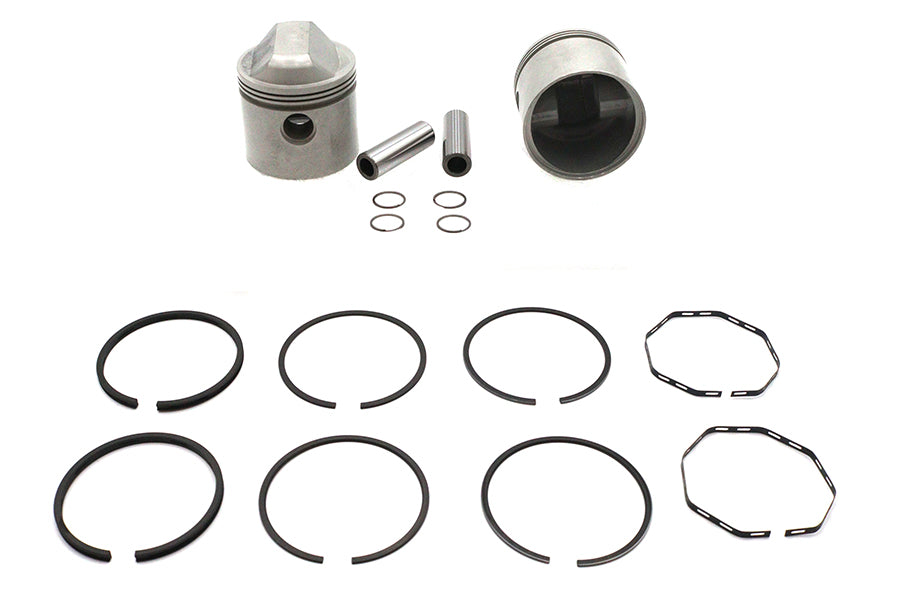 Replica 1000cc 3-3/16 Piston Set .070 Oversize