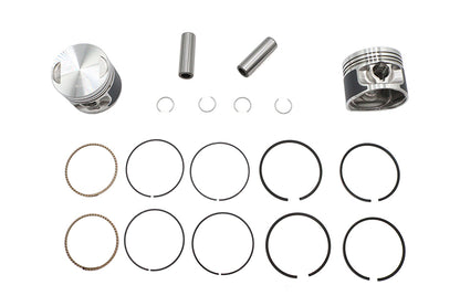 Replica 883cc 3 Piston Set Standard Size